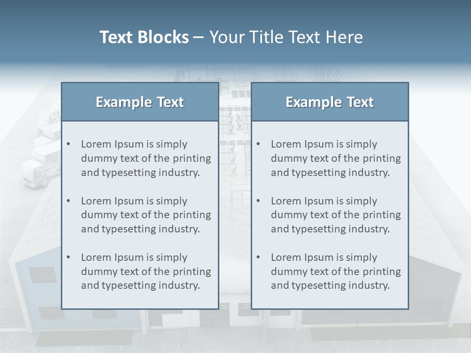 Manufacture Mail Production PowerPoint Template
