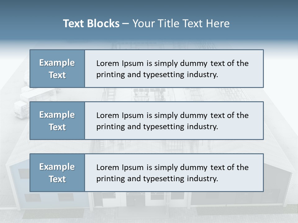 Manufacture Mail Production PowerPoint Template