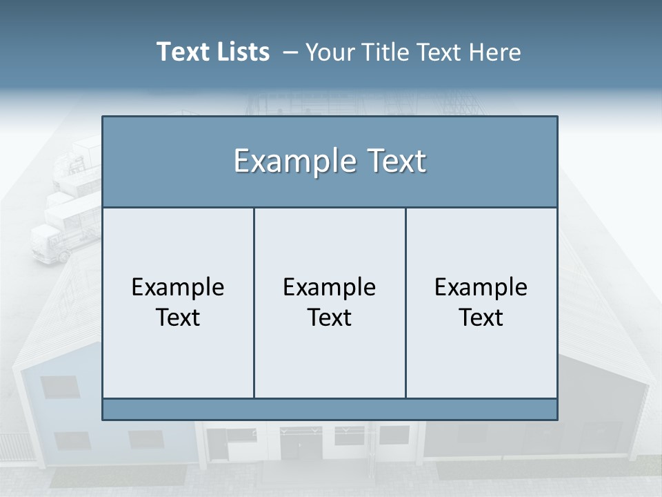 Manufacture Mail Production PowerPoint Template