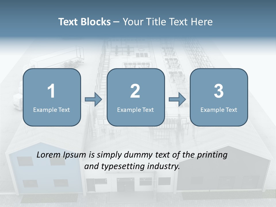 Manufacture Mail Production PowerPoint Template