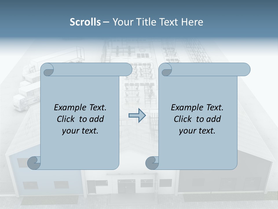 Manufacture Mail Production PowerPoint Template
