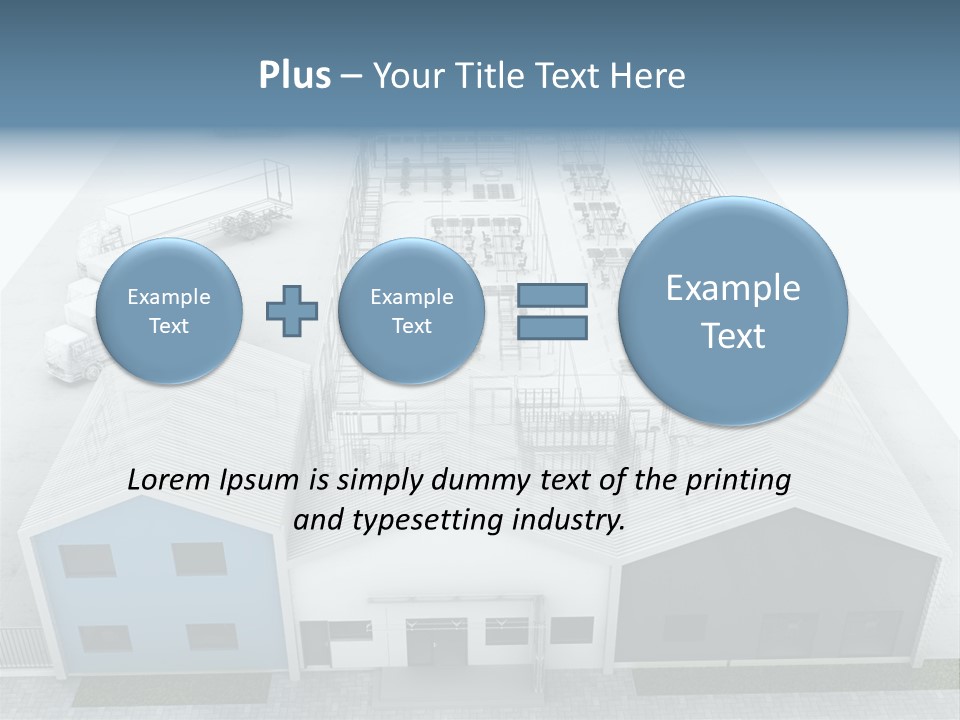 Manufacture Mail Production PowerPoint Template