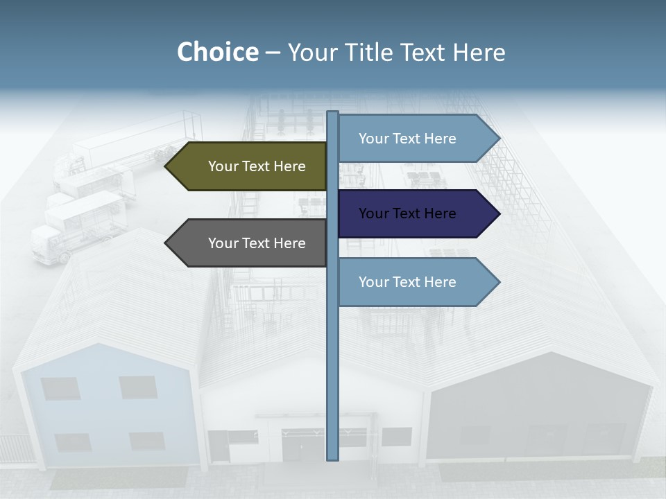 Manufacture Mail Production PowerPoint Template