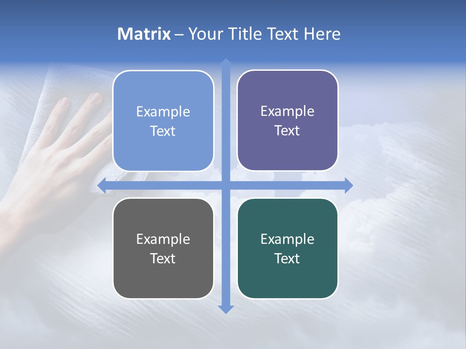 Sunny Cloudy Background PowerPoint Template