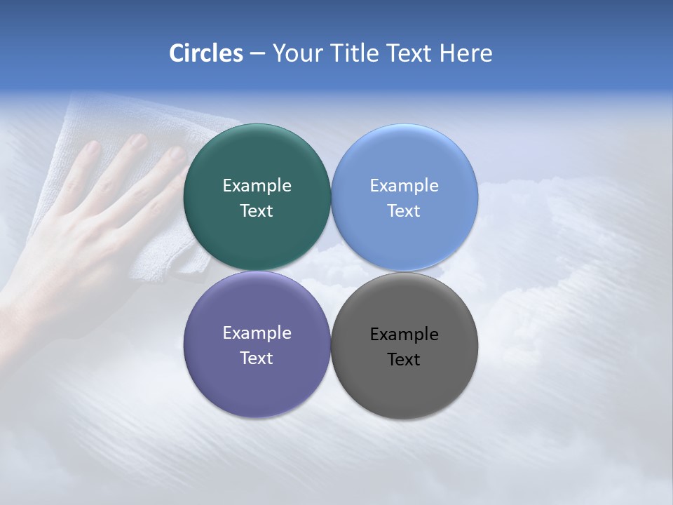 Sunny Cloudy Background PowerPoint Template