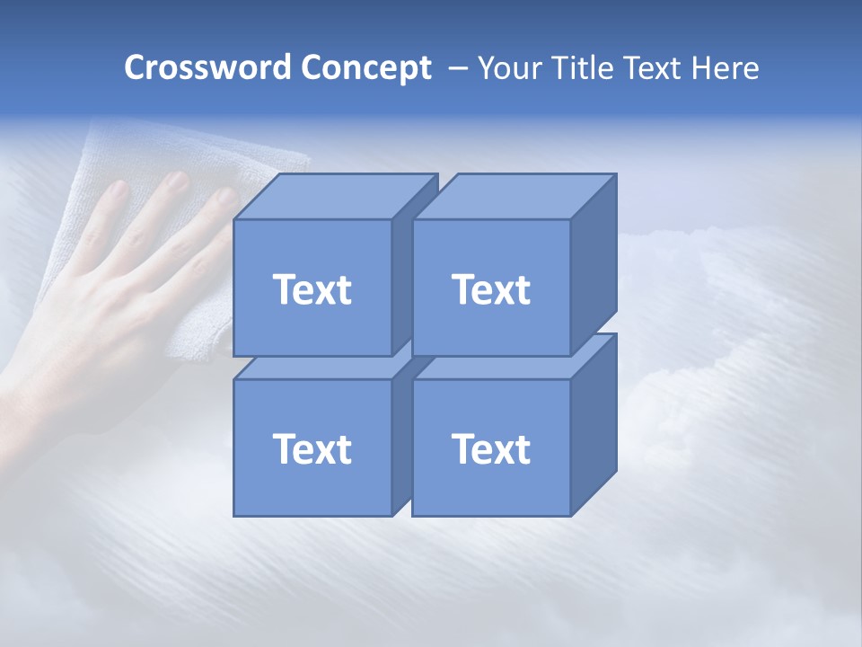 Sunny Cloudy Background PowerPoint Template