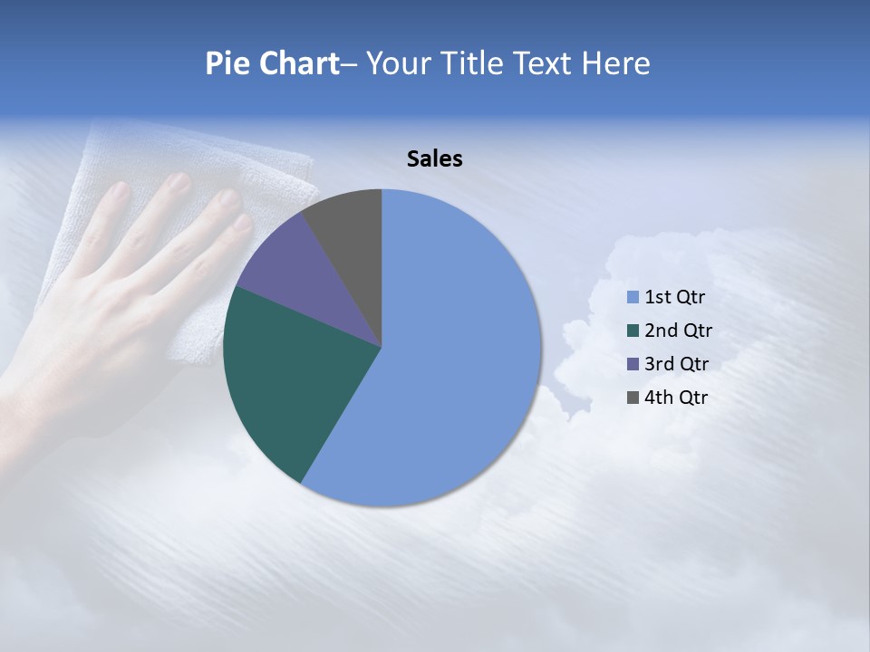 Sunny Cloudy Background PowerPoint Template