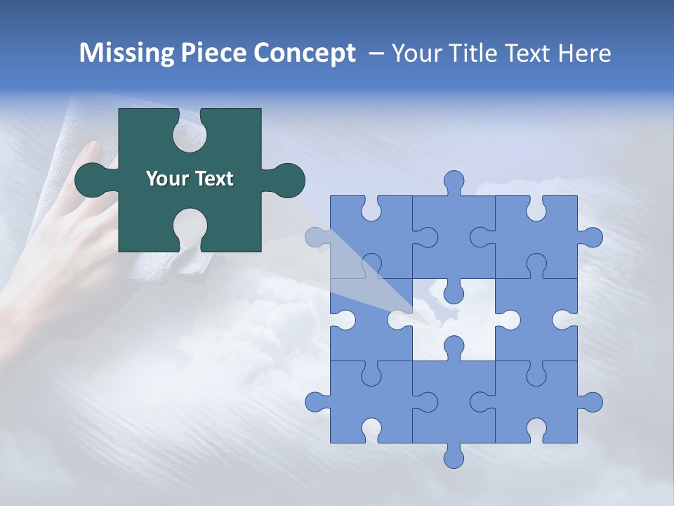 Sunny Cloudy Background PowerPoint Template