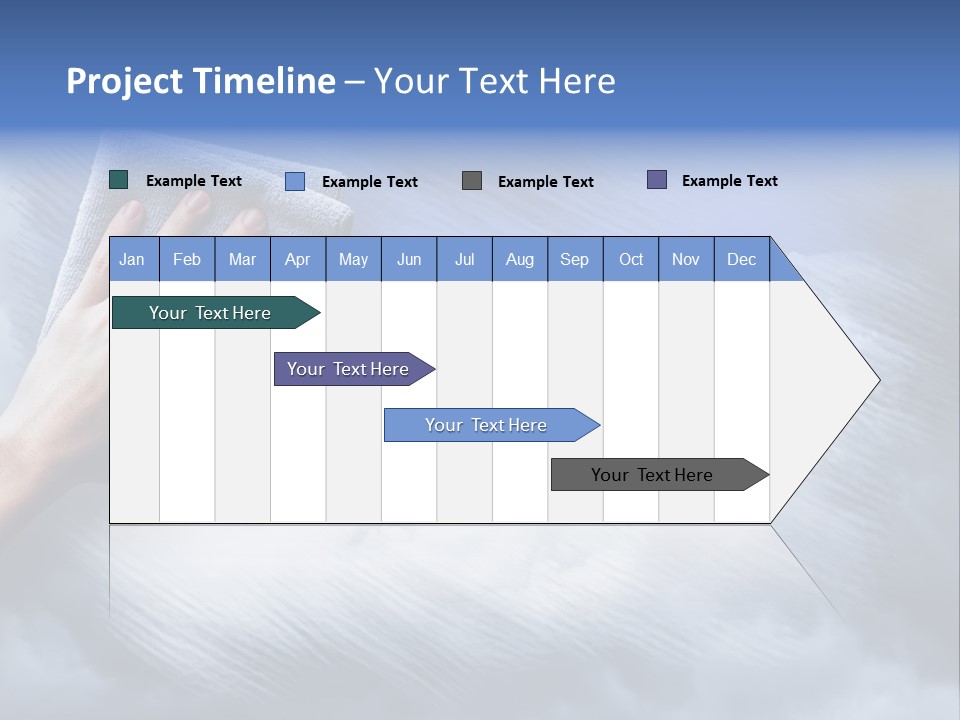 Sunny Cloudy Background PowerPoint Template