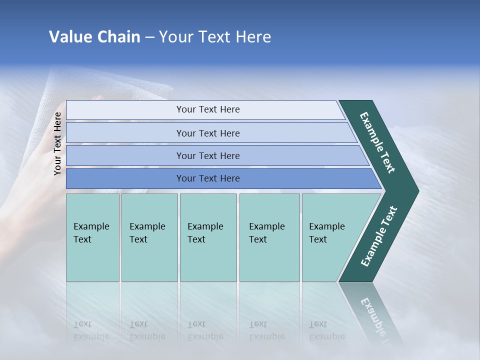 Sunny Cloudy Background PowerPoint Template