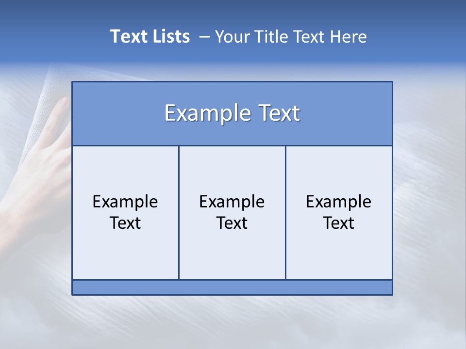 Sunny Cloudy Background PowerPoint Template