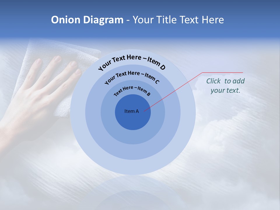 Sunny Cloudy Background PowerPoint Template
