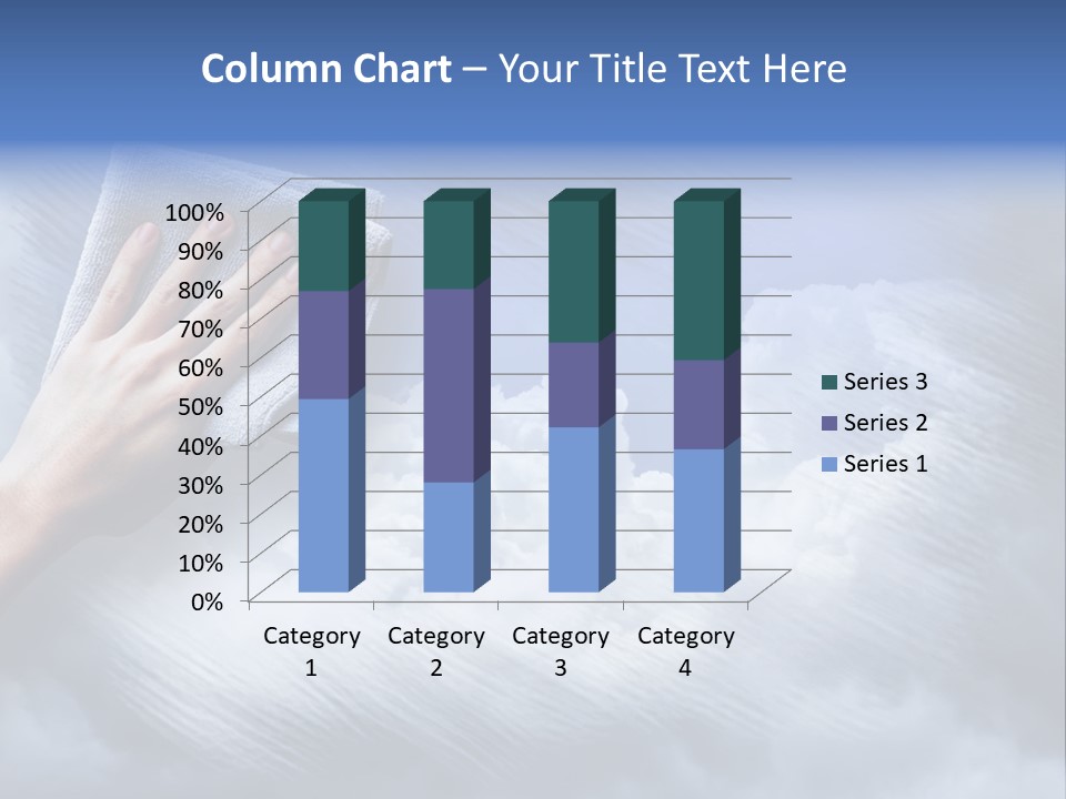 Sunny Cloudy Background PowerPoint Template