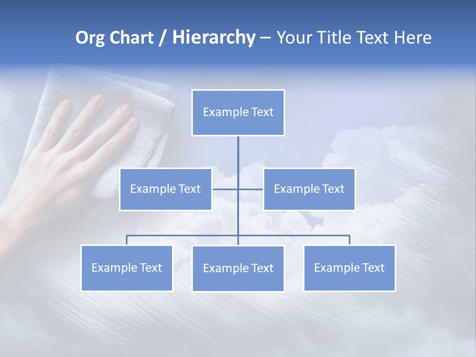 Sunny Cloudy Background PowerPoint Template