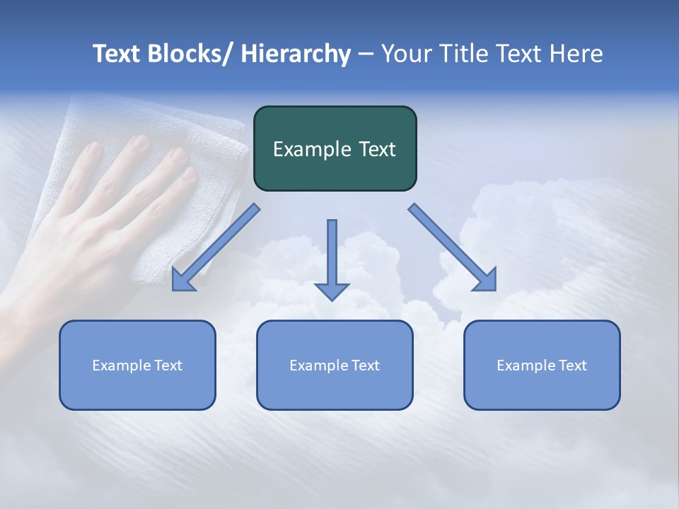 Sunny Cloudy Background PowerPoint Template