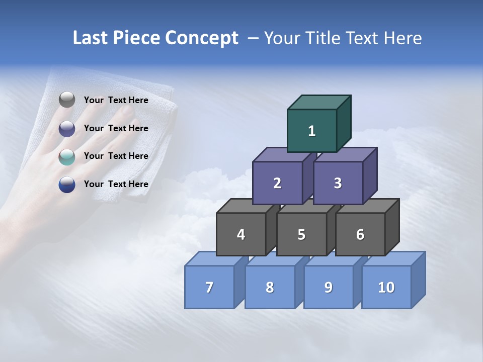 Sunny Cloudy Background PowerPoint Template