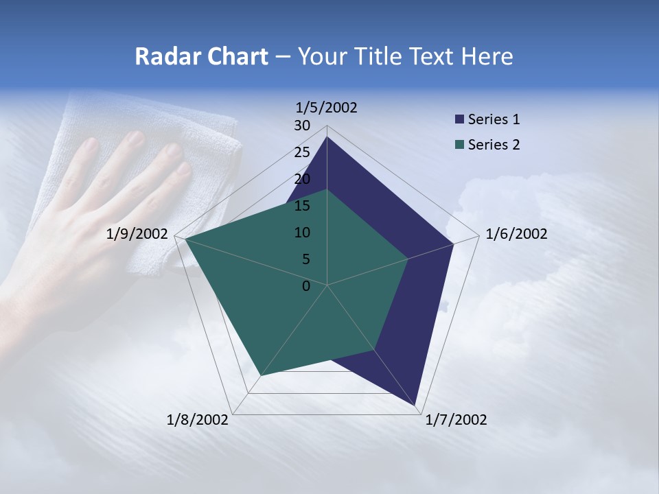 Sunny Cloudy Background PowerPoint Template