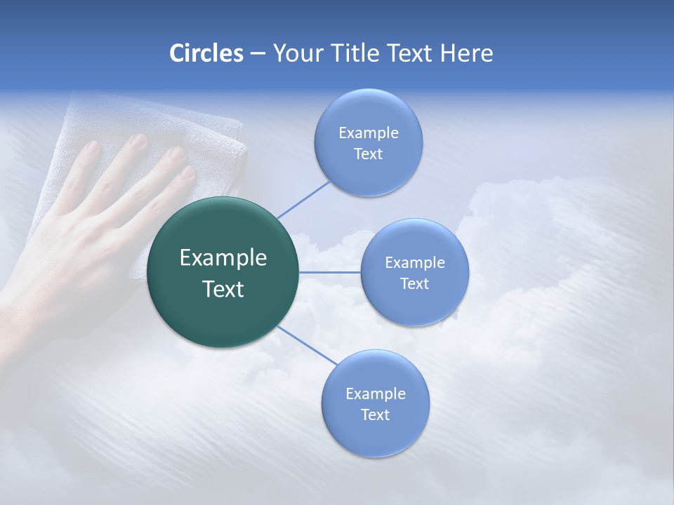 Sunny Cloudy Background PowerPoint Template