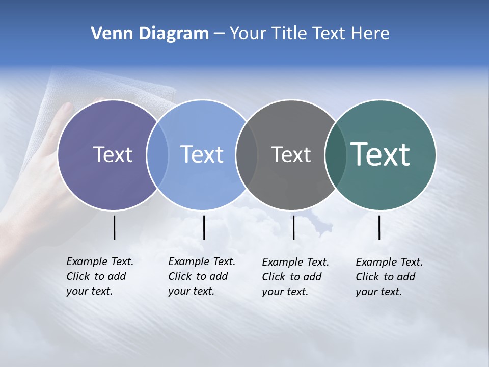 Sunny Cloudy Background PowerPoint Template