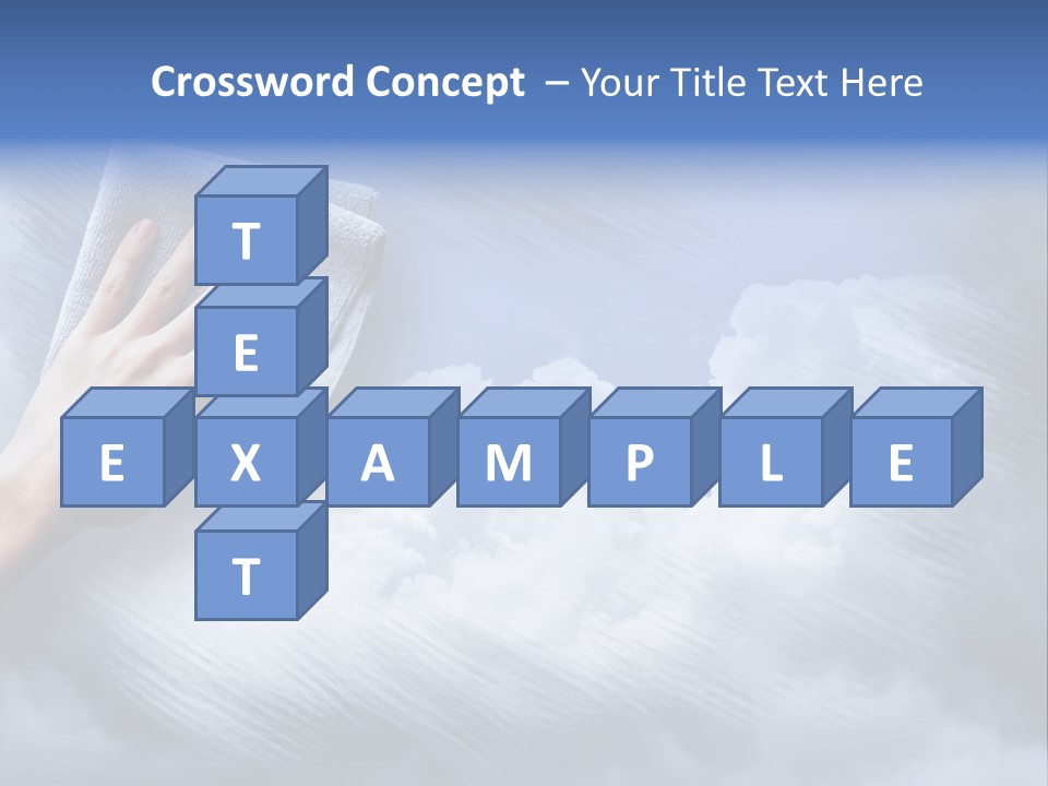 Sunny Cloudy Background PowerPoint Template