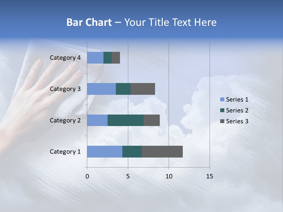 Sunny Cloudy Background PowerPoint Template