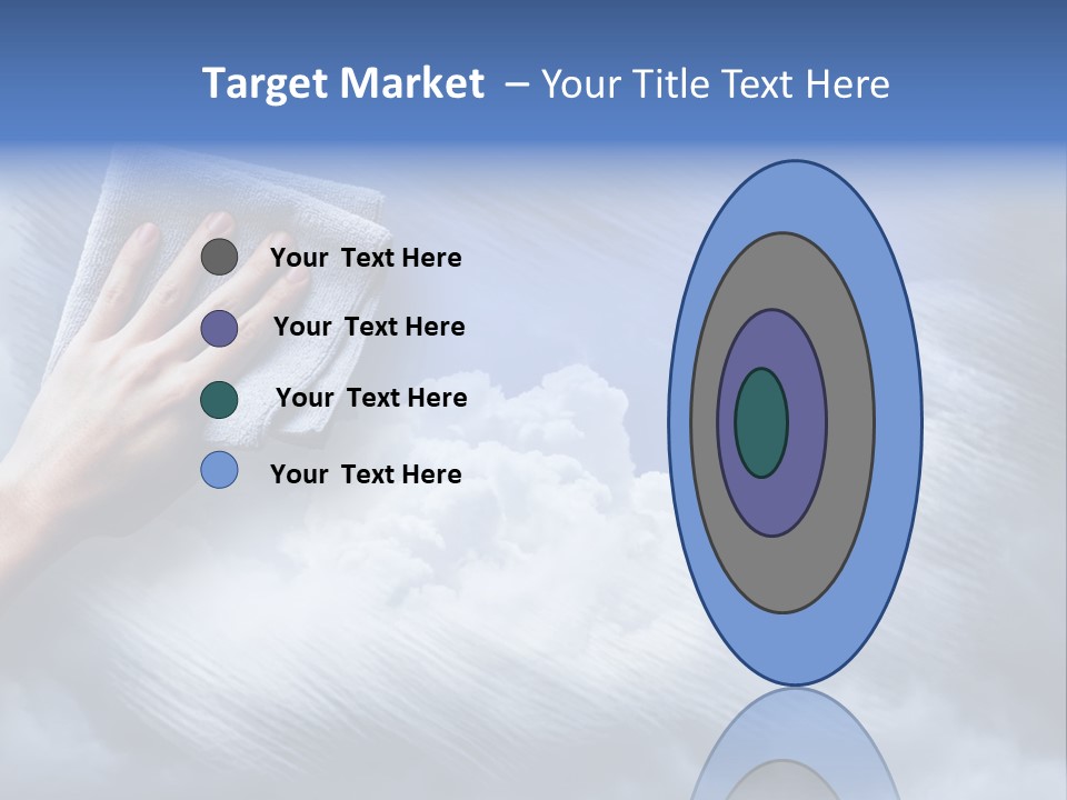 Sunny Cloudy Background PowerPoint Template