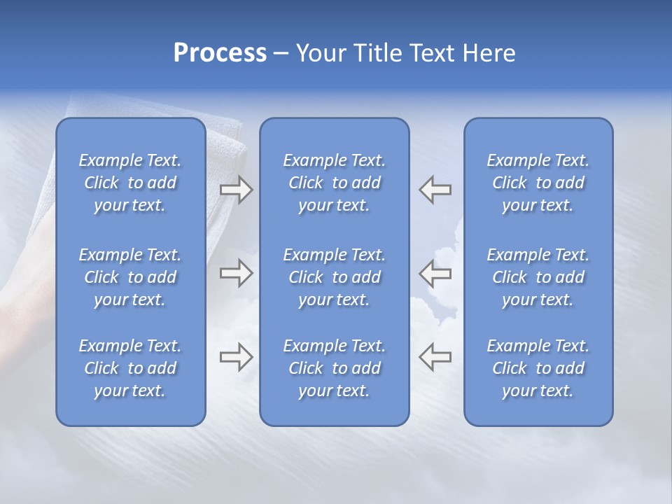 Sunny Cloudy Background PowerPoint Template