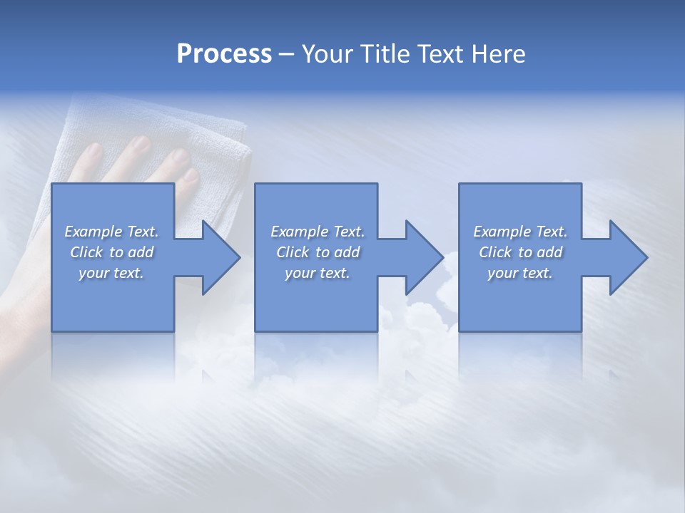 Sunny Cloudy Background PowerPoint Template