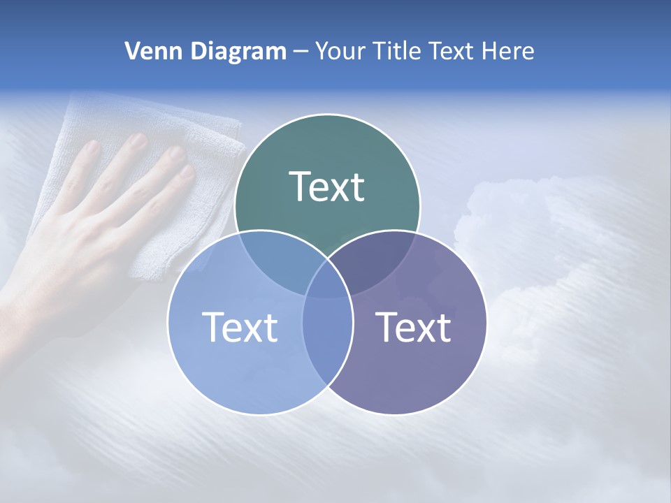 Sunny Cloudy Background PowerPoint Template