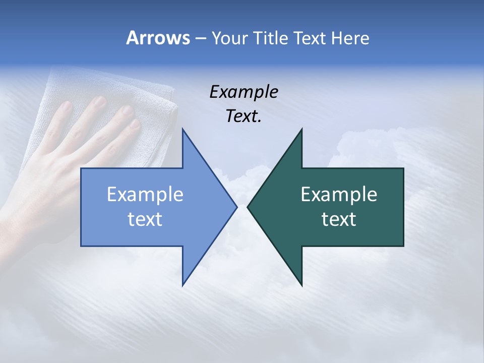 Sunny Cloudy Background PowerPoint Template