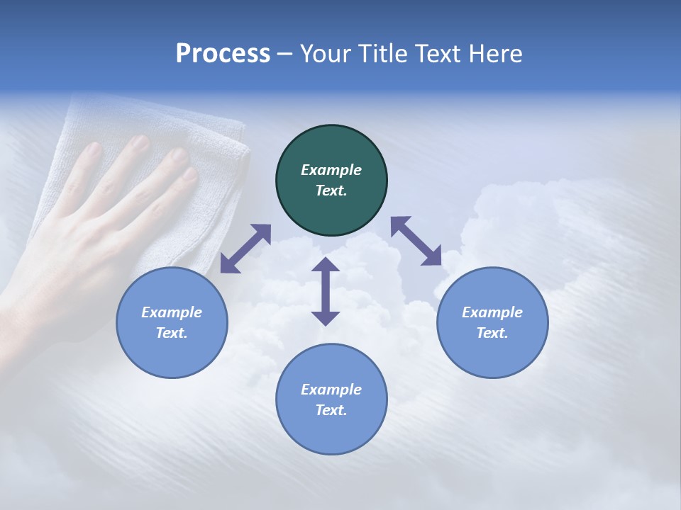 Sunny Cloudy Background PowerPoint Template