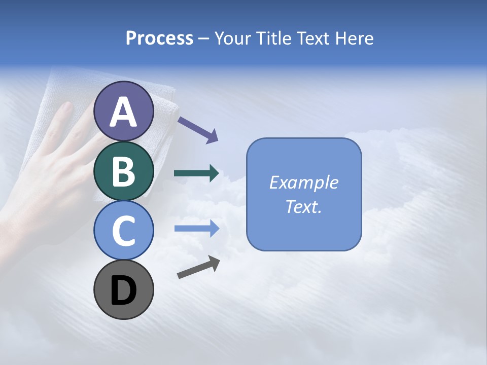 Sunny Cloudy Background PowerPoint Template