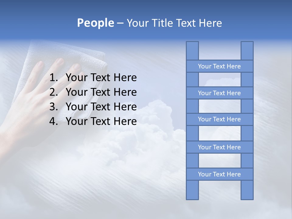 Sunny Cloudy Background PowerPoint Template