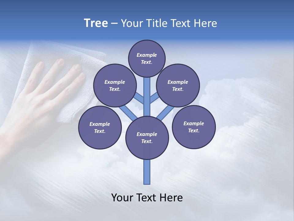 Sunny Cloudy Background PowerPoint Template