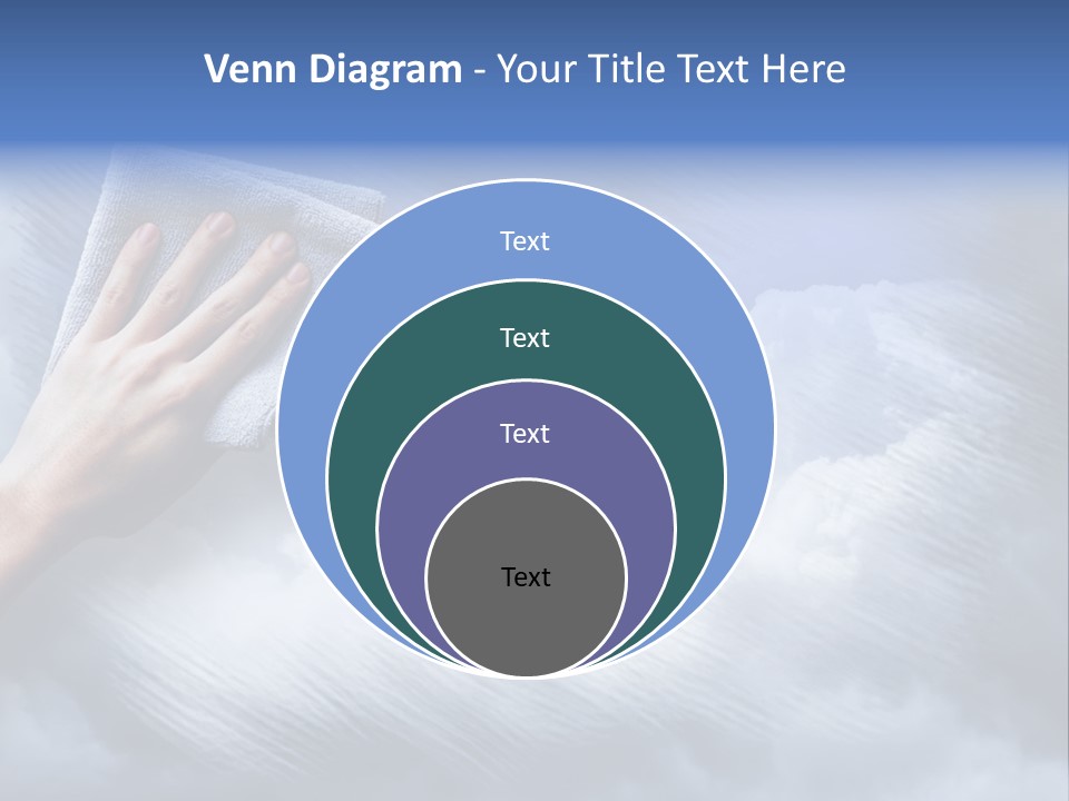 Sunny Cloudy Background PowerPoint Template