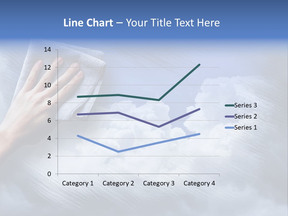 Sunny Cloudy Background PowerPoint Template