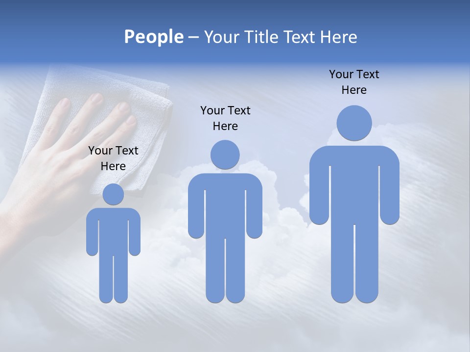 Sunny Cloudy Background PowerPoint Template