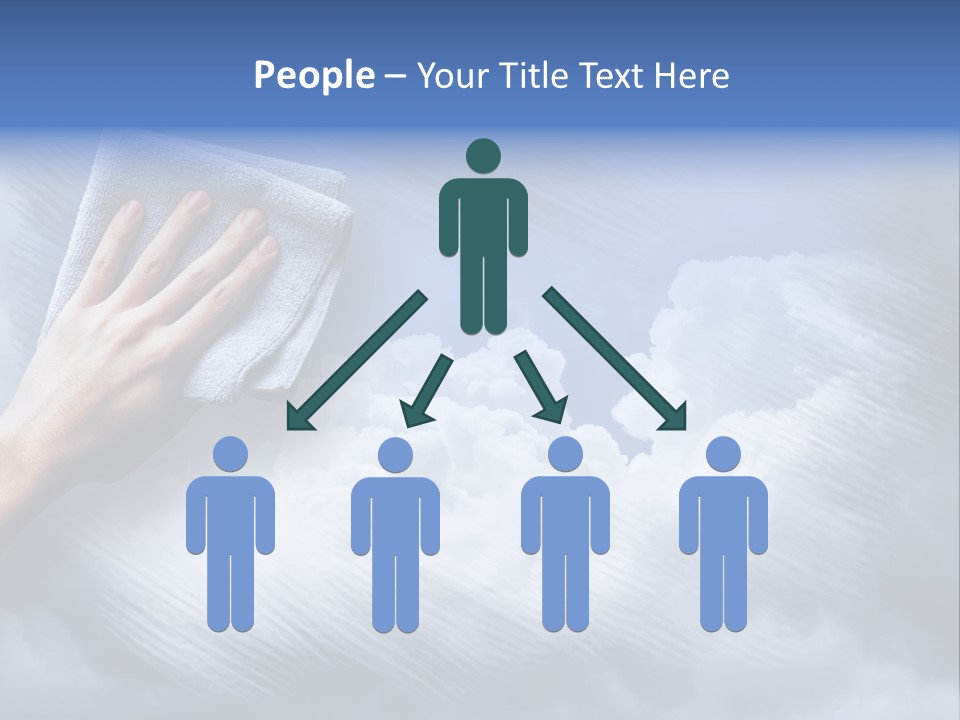 Sunny Cloudy Background PowerPoint Template