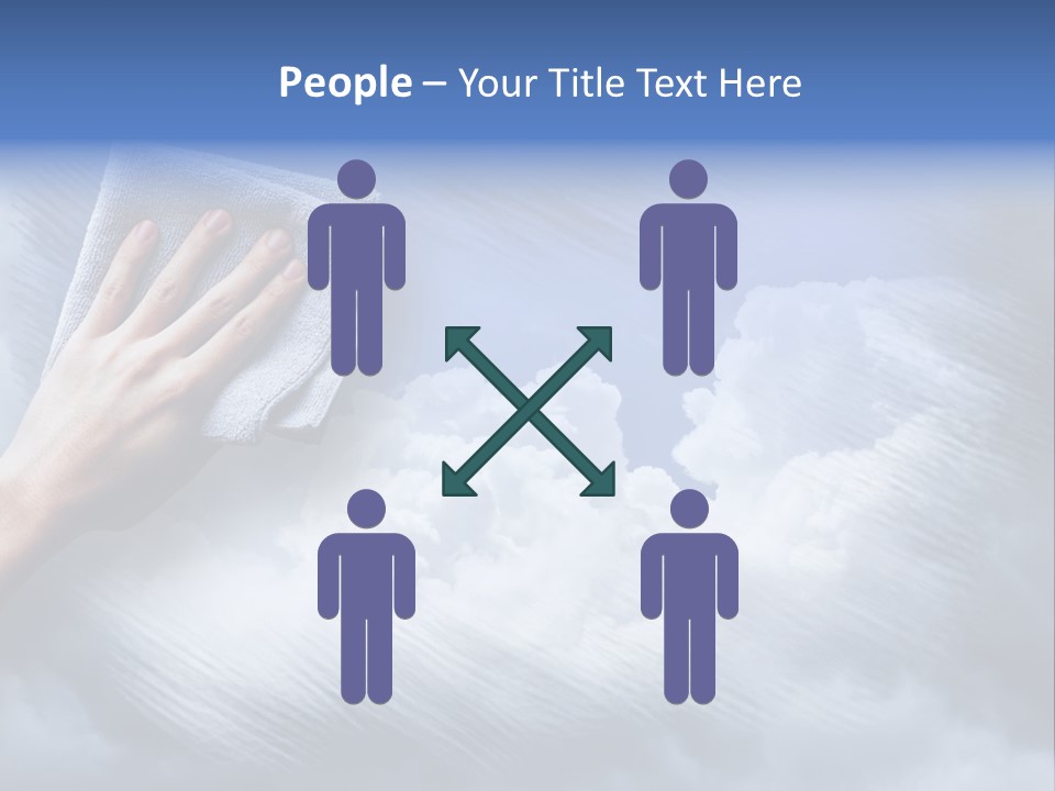 Sunny Cloudy Background PowerPoint Template