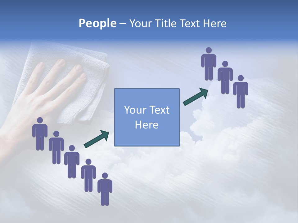 Sunny Cloudy Background PowerPoint Template