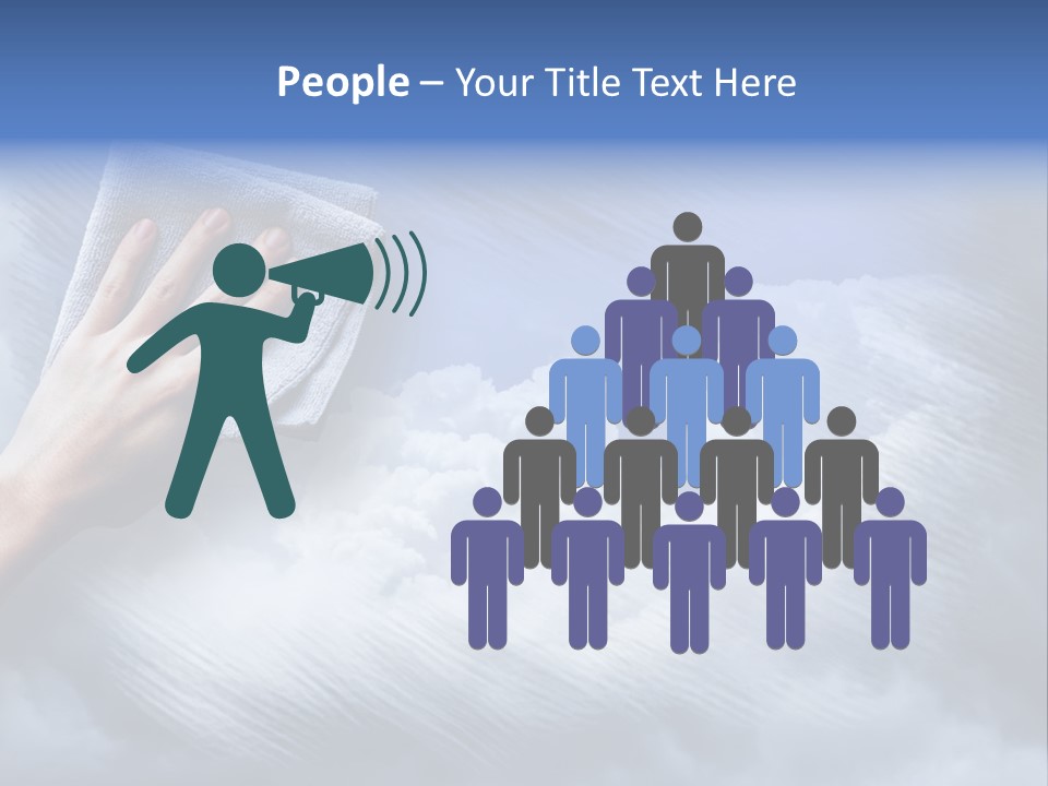 Sunny Cloudy Background PowerPoint Template