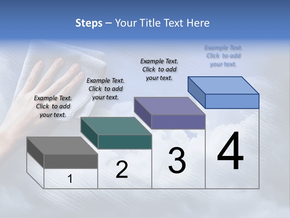 Sunny Cloudy Background PowerPoint Template