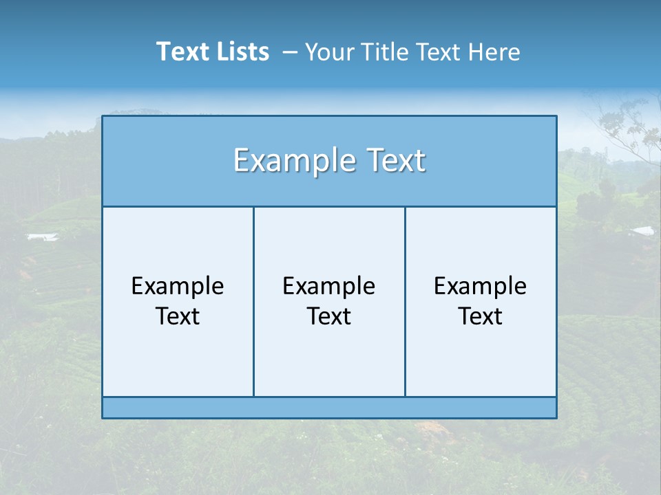 White Girl Peaceful PowerPoint Template