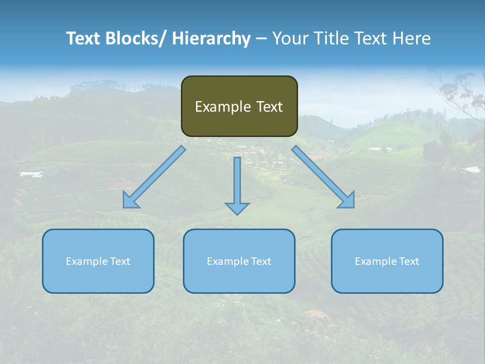 White Girl Peaceful PowerPoint Template