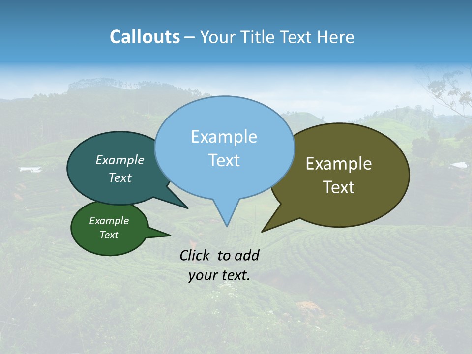 White Girl Peaceful PowerPoint Template