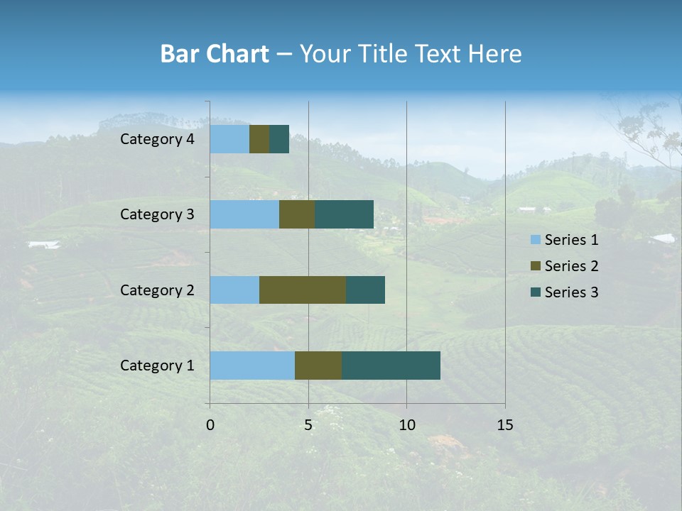 White Girl Peaceful PowerPoint Template