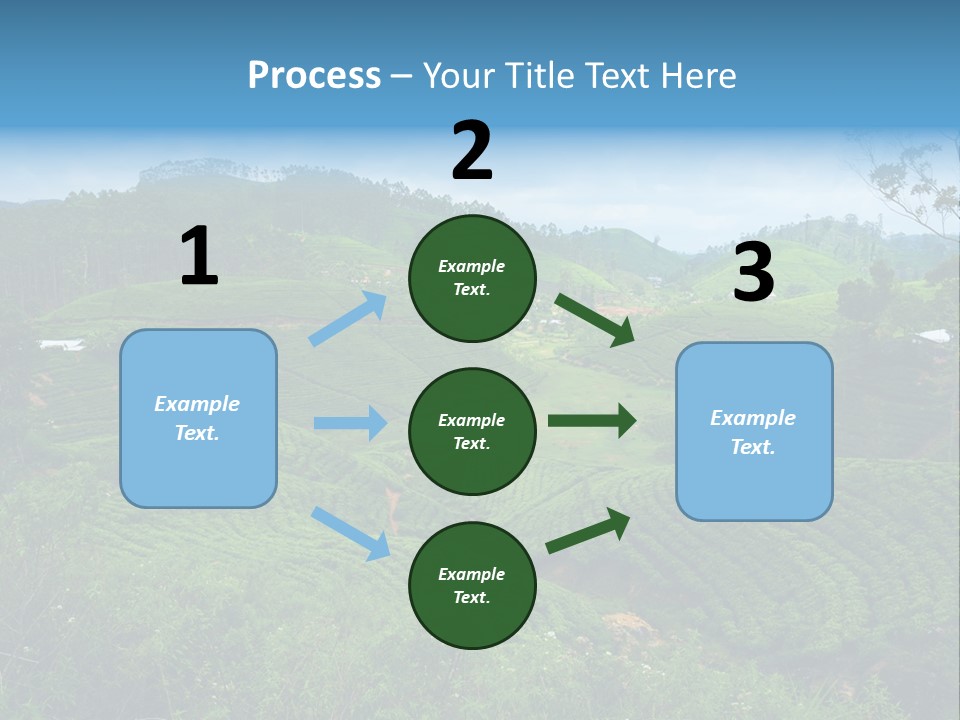 White Girl Peaceful PowerPoint Template