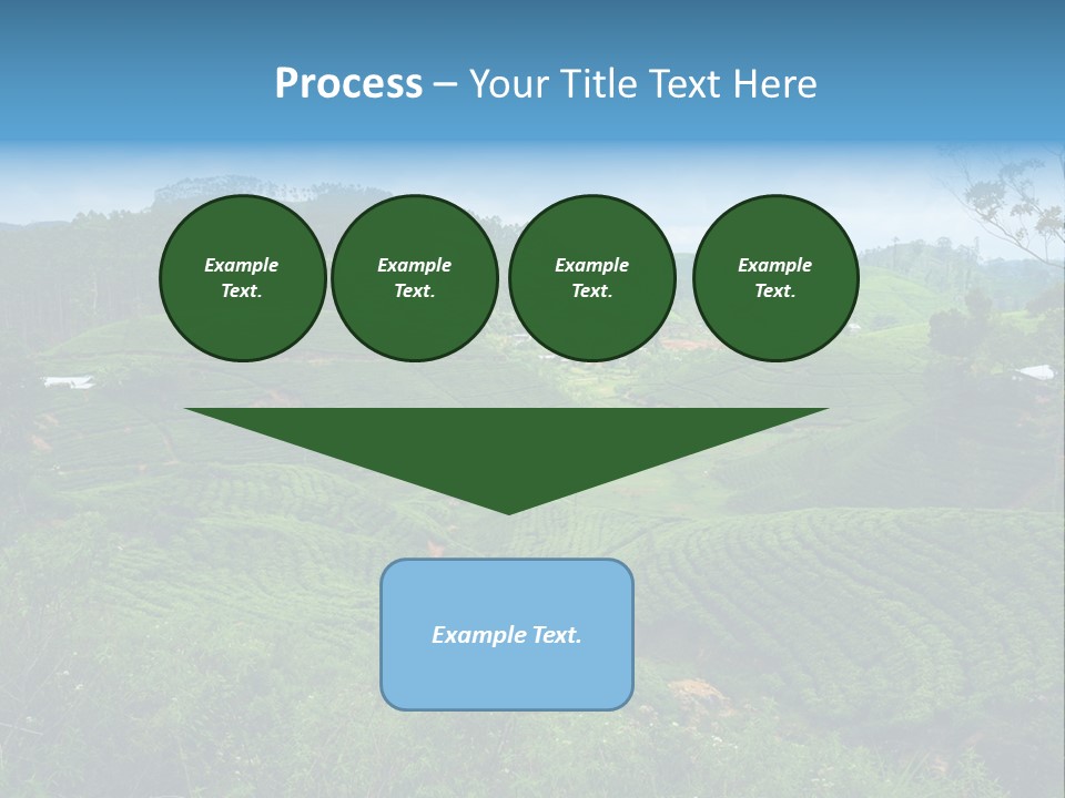 White Girl Peaceful PowerPoint Template