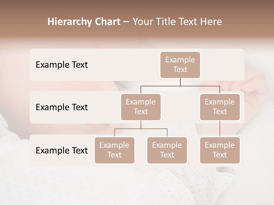 White Girl Peaceful PowerPoint Template
