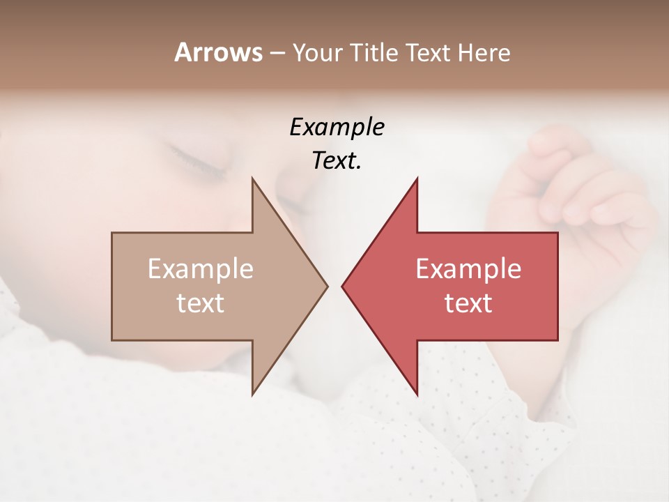 White Girl Peaceful PowerPoint Template